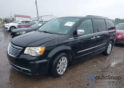 2012 Chrysler Town & Country Touring-L из США, поврежденный, VIN 2C4RC1CG5CR412132